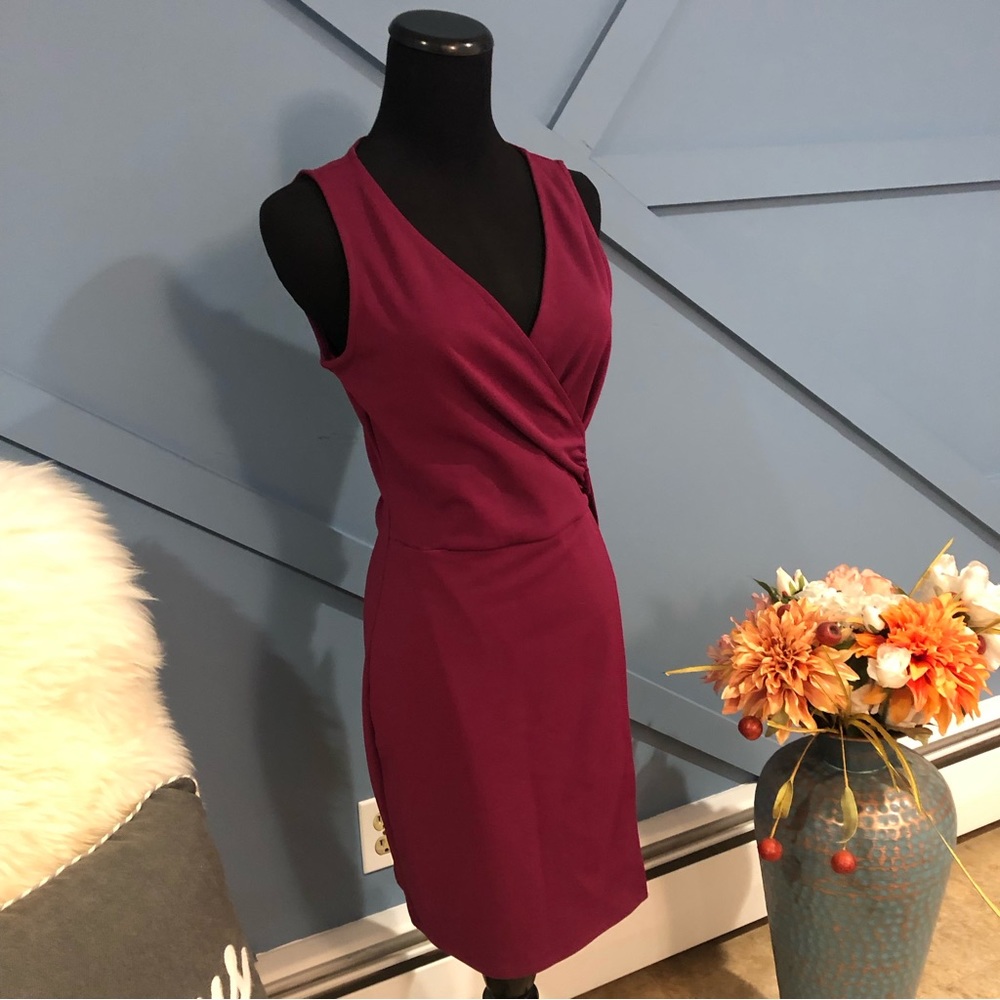 Charlotte Russe Cocktail Purple Dress - Picture 2 of 8